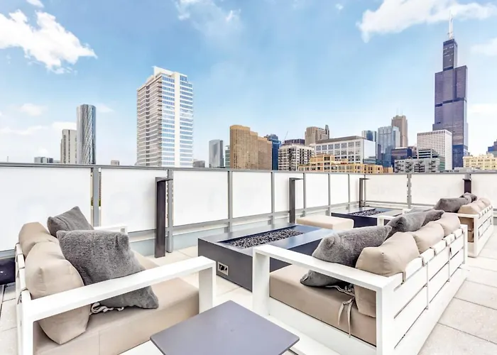 Апартаменты W Loop W Gym Pool In Heart Of Greektown Chi-532
