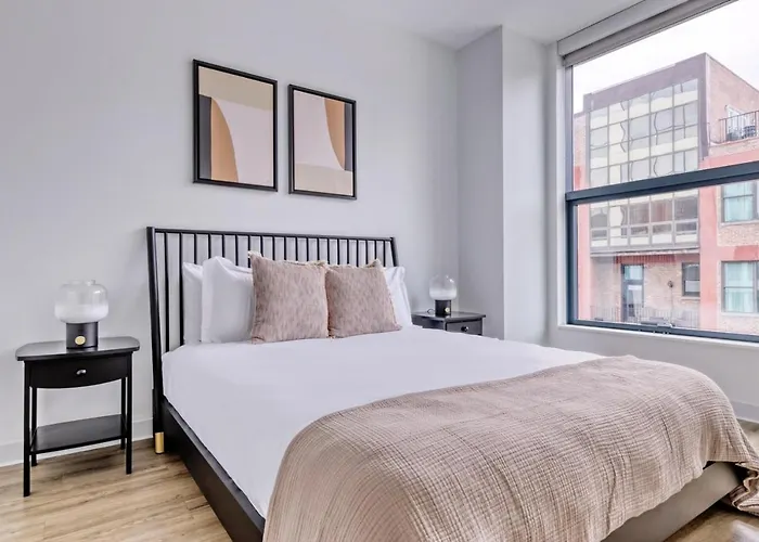 W Loop W Gym Pool In Heart Of Greektown Chi-532 Апартаменты *
