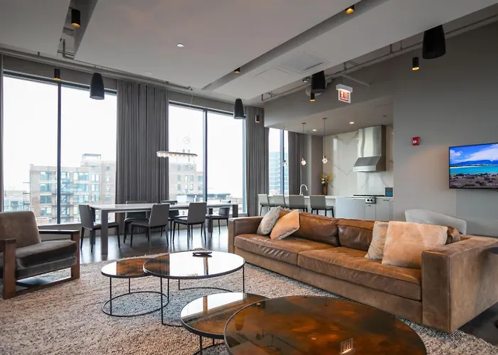 W Loop W Gym Pool In Heart Of Greektown Chi-532 Апартаменты